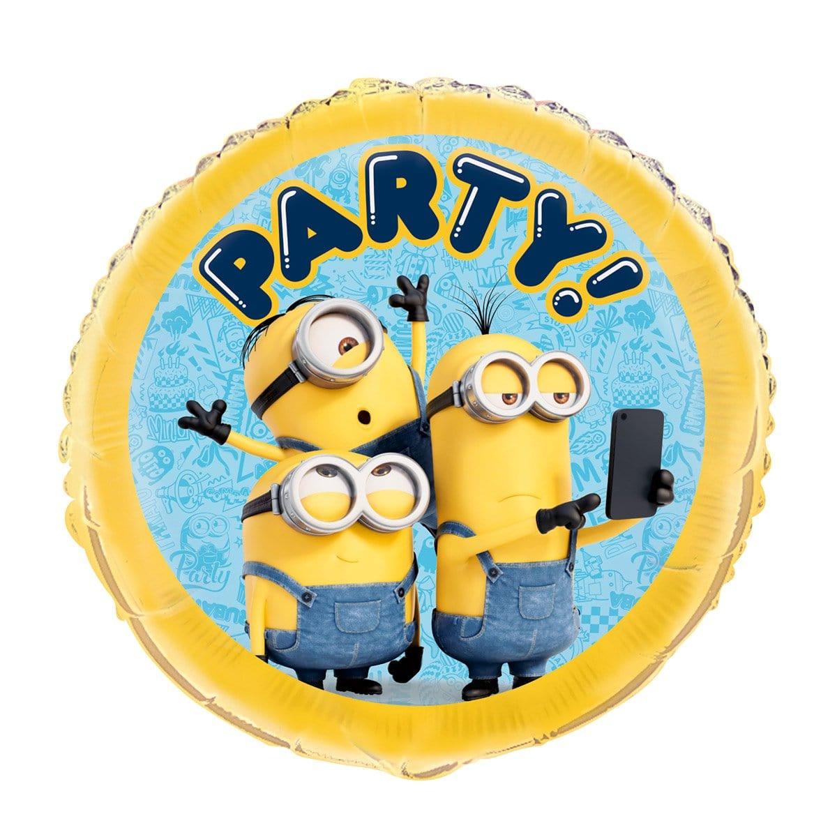 Buy Balloons Minions Mylar Balloon 18 Inches sold at Party Expert