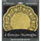 Buy Cake Supplies Doilies 8.25 In. 4/pkg - Gold sold at Party Expert