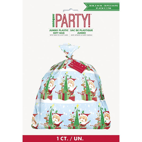 Jumbo plastic birthday store gift bags