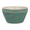 UNIQUE PARTY FAVORS Disposable-Plasticware Green Bamboo Melamine Serving Bowl, 1 Count