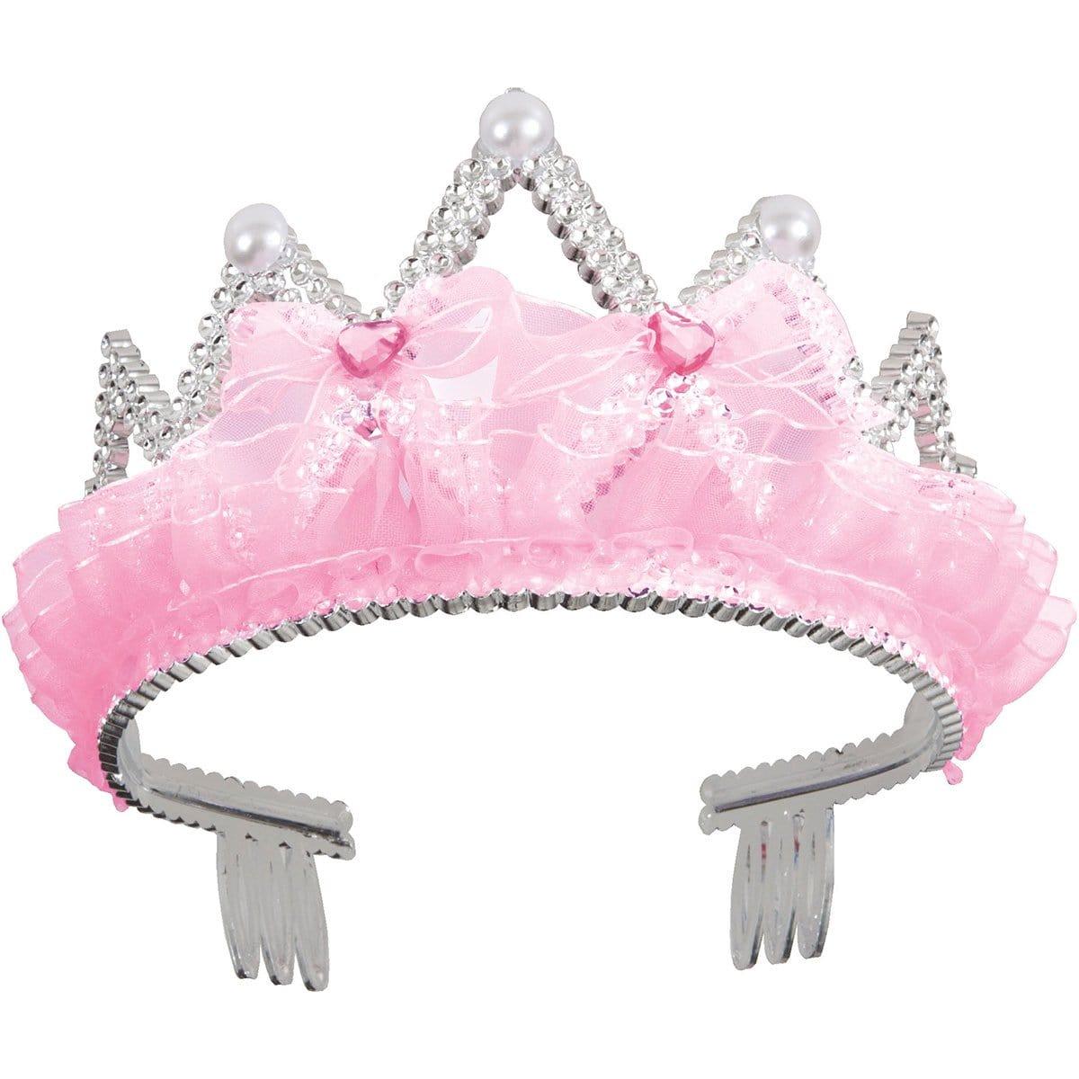 Buy General Birthday Bow & Ribbon Tiara Pink sold at Party Expert