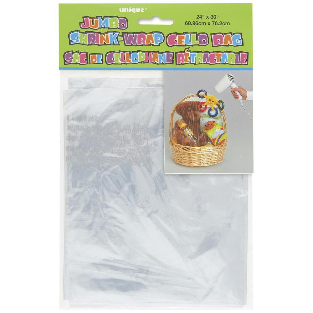 Buy Gift Wrap & Bags Jumbo Shrink Wrap Cello Bag sold at Party Expert