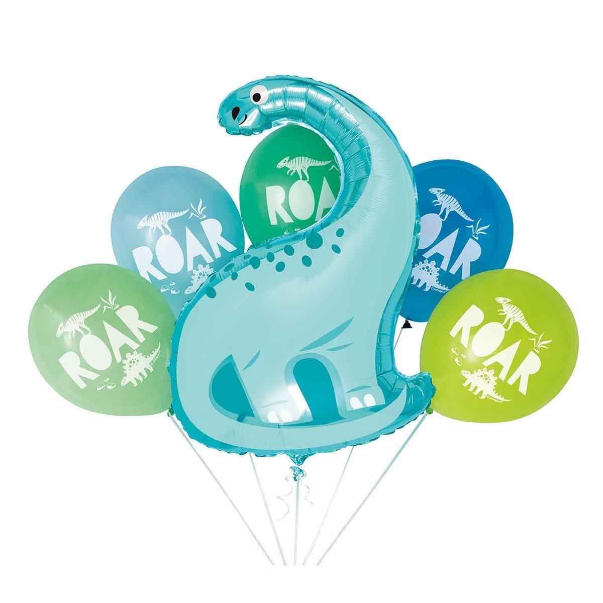 Buy Kids Birthday Blue & Green Dinosaur Balloon Bouquet Kit sold at Party Expert