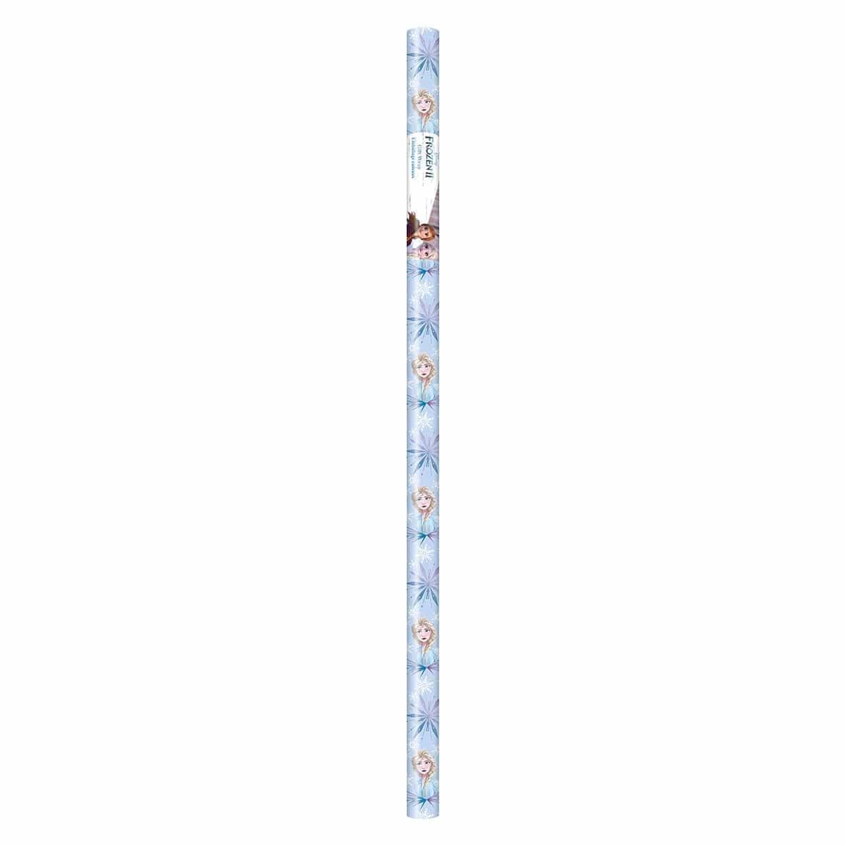 Buy Kids Birthday Frozen 2 gift wrap roll sold at Party Expert