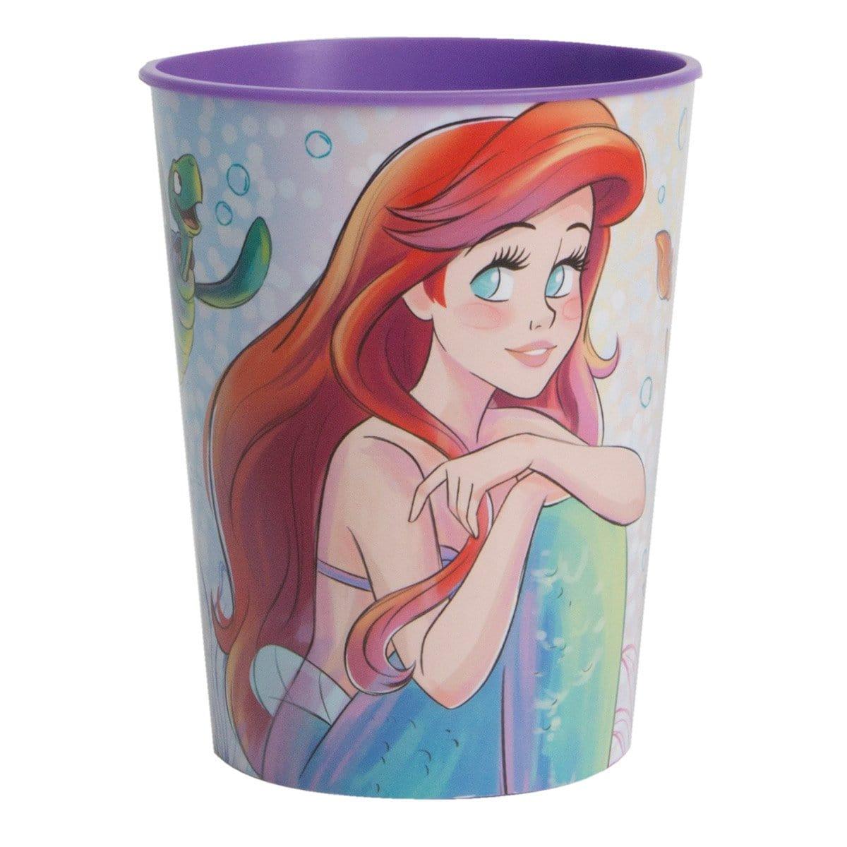 Buy Kids Birthday Little Mermaid plastic favor cup sold at Party Expert