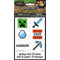 Buy Kids Birthday Minecraft temporary tattoos, 24 per package sold at Party Expert