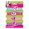 UNIQUE PARTY FAVORS Kids Birthday Minnie Bowtique Rubber Bracelets, 4 Counts 011179489718