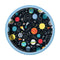 Buy Kids Birthday Outer Space Dessert Plates 7 inches, 8 per package sold at Party Expert