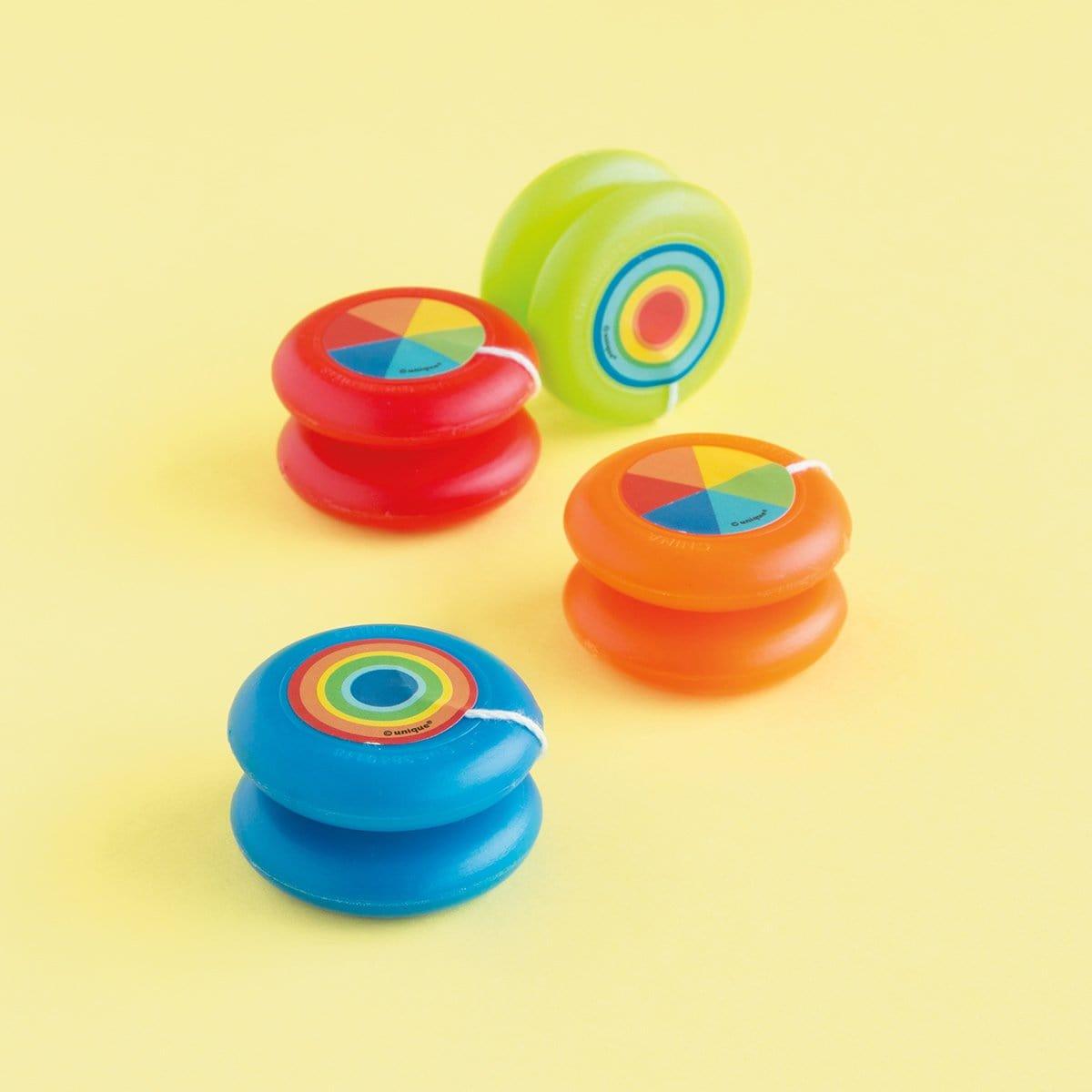 Buy Kids Birthday Plastic yoyos, 4 per package sold at Party Expert