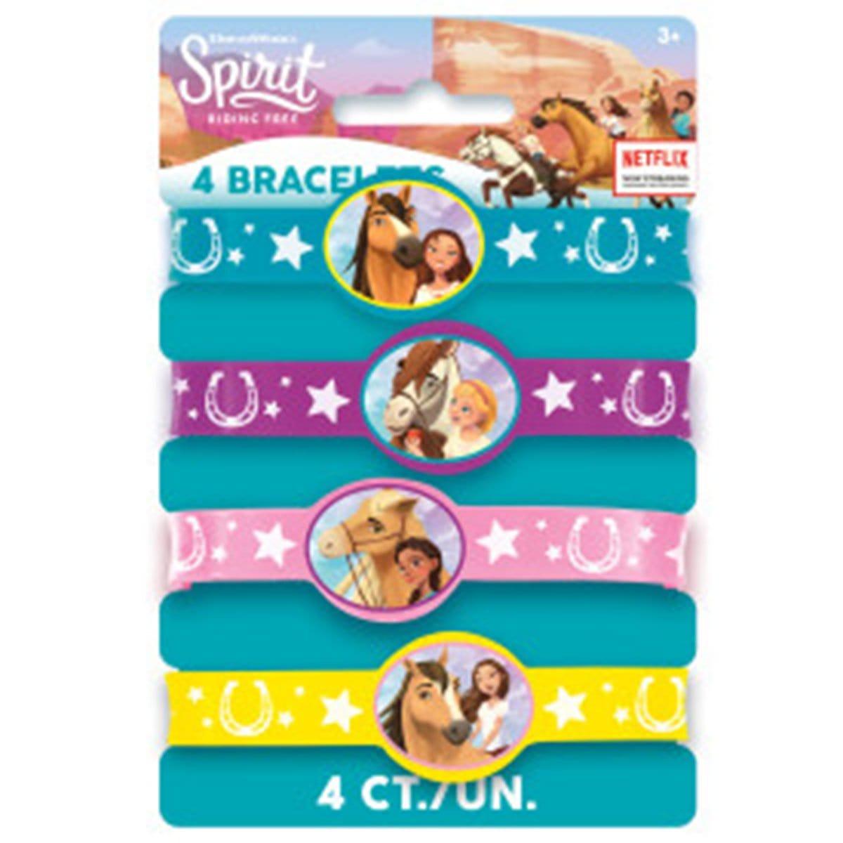 Buy Kids Birthday Spirit Bracelet, 4 Count sold at Party Expert