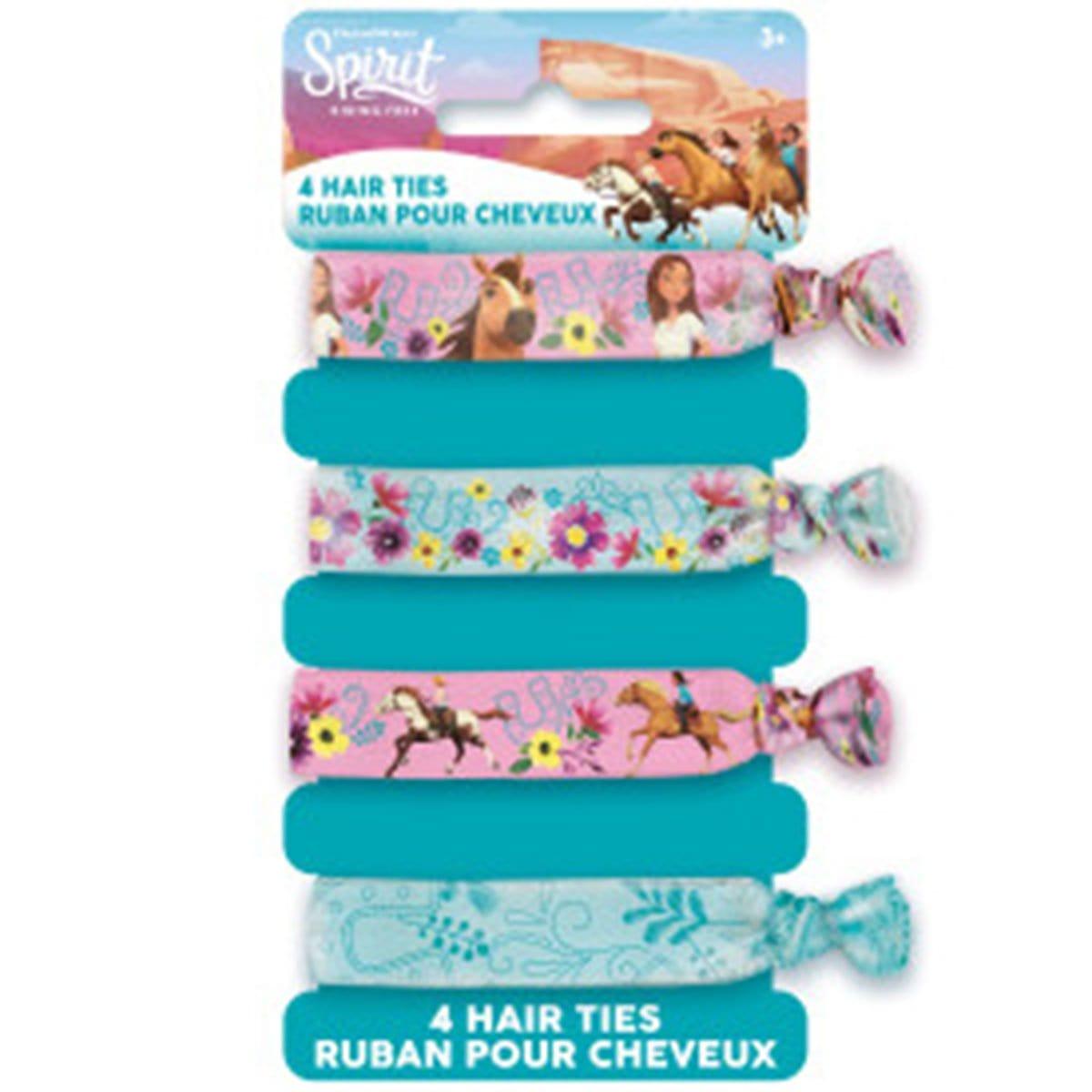 Buy Kids Birthday Spirit Hair Ties, 4 Count sold at Party Expert