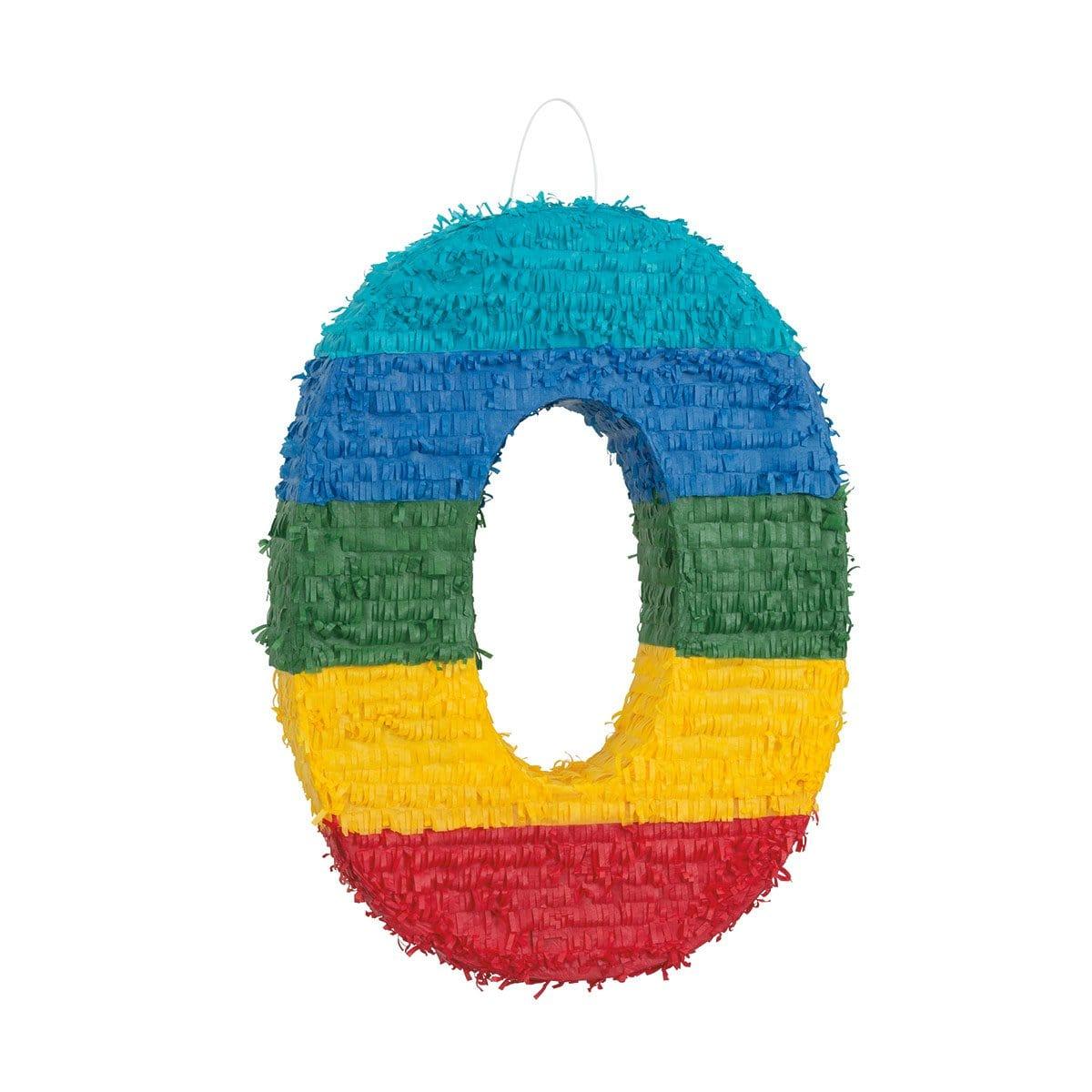 Buy Pinatas Number #0 Pinata sold at Party Expert