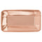 Buy Plasticware Rose Gold - Appetizer Plate 9 X 5 In. 8/pkg sold at Party Expert