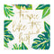 UNIQUE PARTY FAVORS Theme Party Tropical Leaves Beverage Napkins, 16 Count