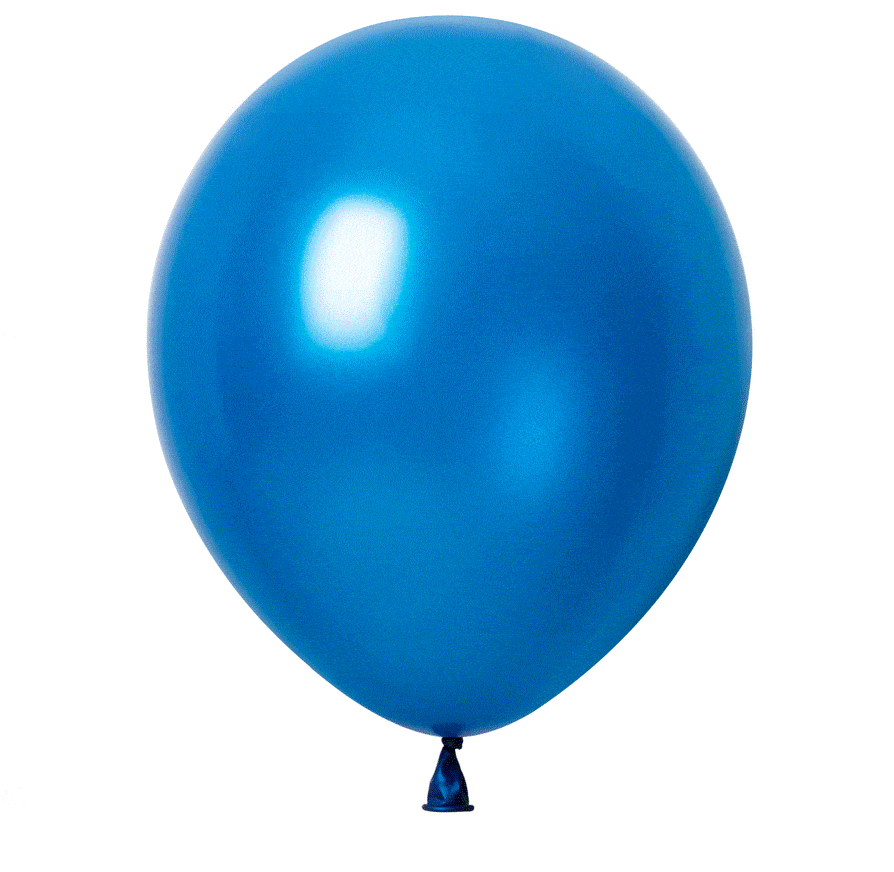 WIDE OCEAN INTERNATIONAL TRADE BEIJING CO., LTD Balloons Royal Blue Latex Balloon 5 Inches, Pearl Collection, 100 Count 810077652640