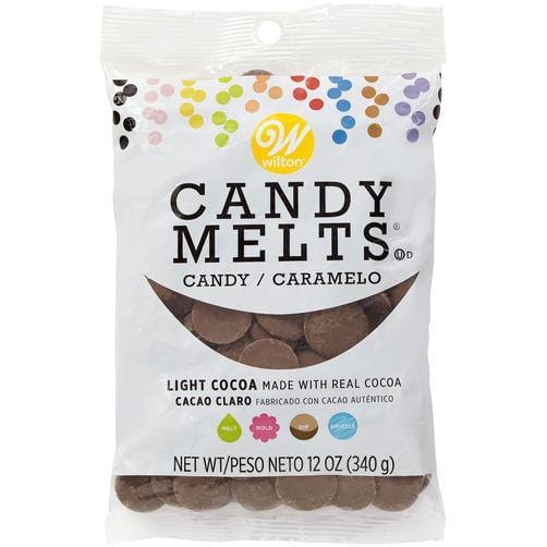 Buy Cake Supplies Candy Melts 12 Oz - Light Cocoa sold at Party Expert