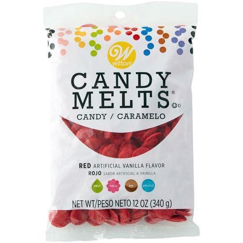 Buy Cake Supplies Candy Melts 12 Oz - Red sold at Party Expert