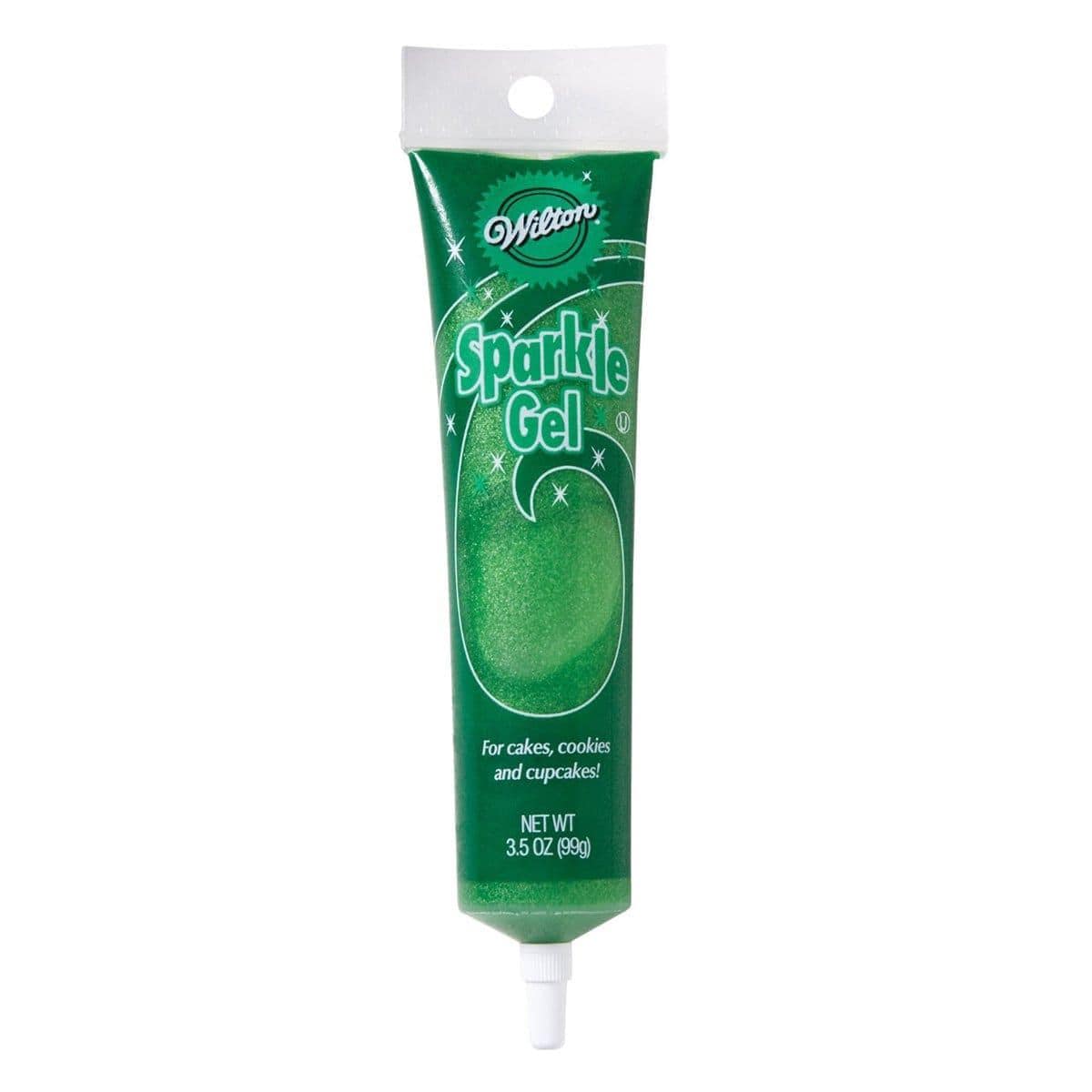 Buy Cake Supplies Sparkle Gel - Green 3.5 oz sold at Party Expert