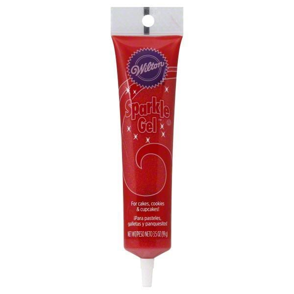 Buy Cake Supplies Sparkle Gel - Red 3.5 oz sold at Party Expert