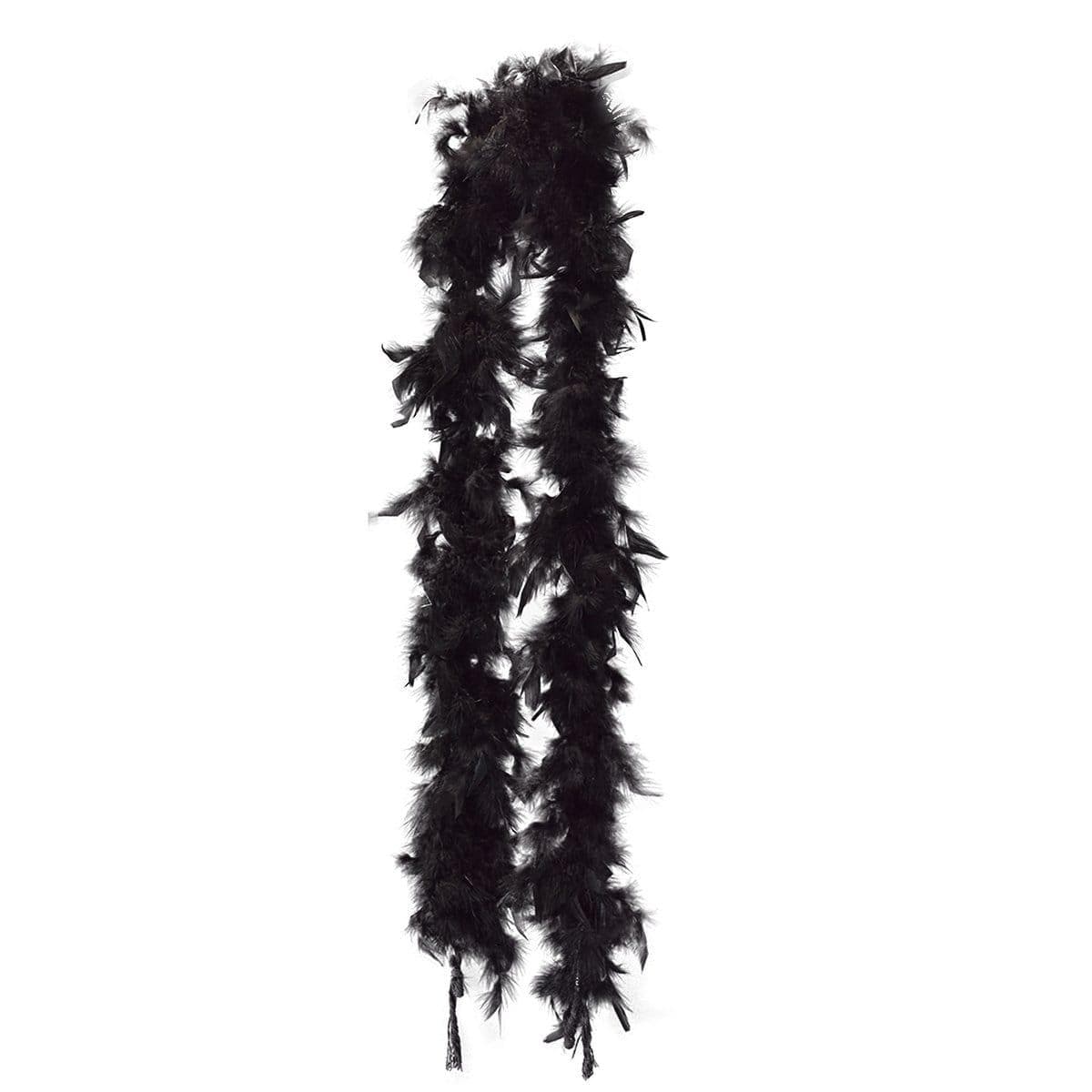 Black Feather Boa 