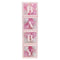 Yiwu PaiJing Import & Export Co., Ltd Baby Shower Light Pink Clear Balloon Boxes with "Baby" Letters, 4 Count