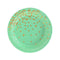 YIWU SANDY PAPER PRODUCTS CO., LTD Everyday Entertaining Mint Green Confetti Explosion Plates, 7 Inches, 8 Count