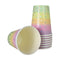 YIWU SANDY PAPER PRODUCTS CO., LTD Everyday Entertaining Rainbow Confetti Cups, 9 Oz, 8 Count