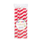 YIWU SANDY PAPER PRODUCTS CO., LTD Everyday Entertaining Red And White Paper Straws, 24 Count